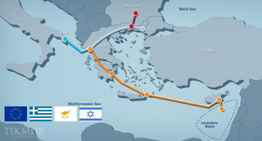 Israel, Italia, Grecia y Chipre acuerdan la construcción del gasoducto submarino más profundo y largo del mundo