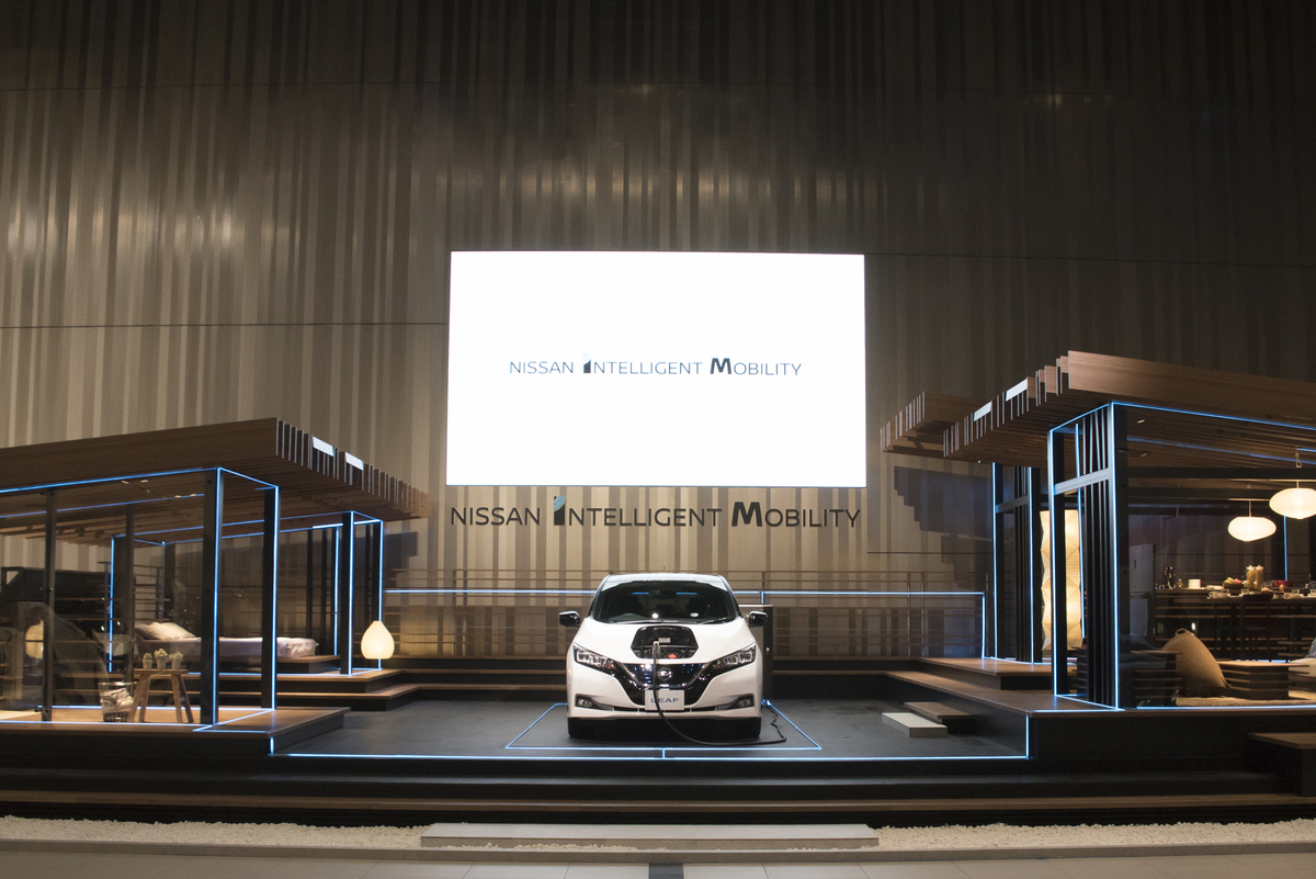 Nissan hace posible que una casa y un vehículo eléctrico compartan energía