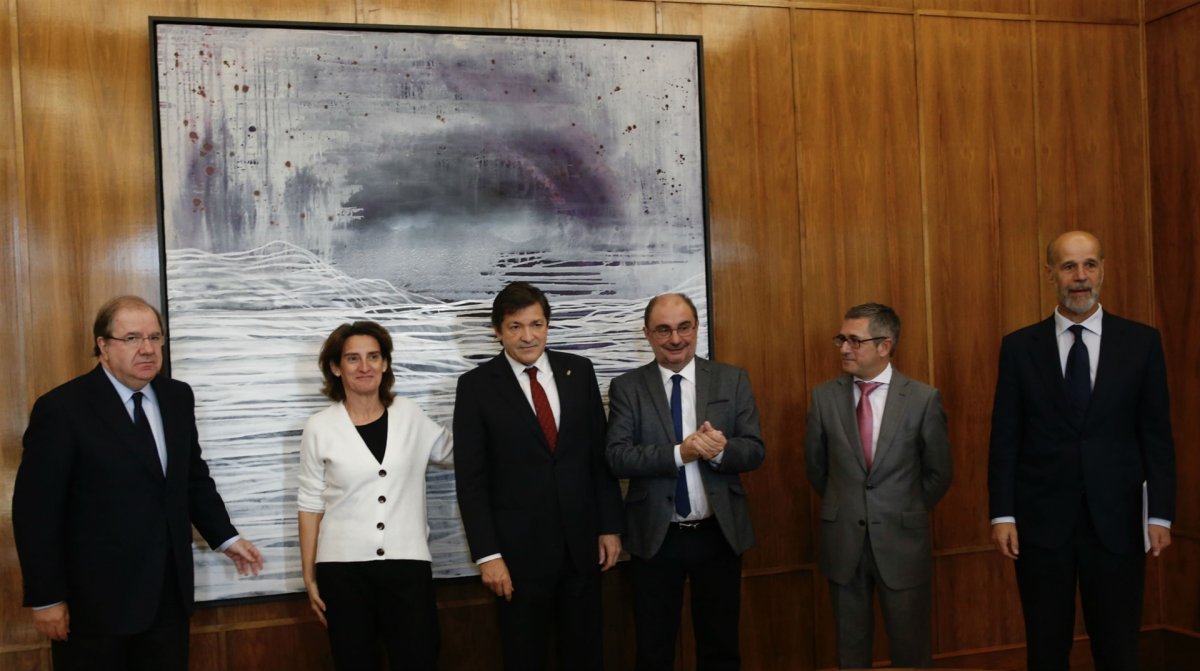 Asturias, Aragón y CyL exigen a Ribera que sea "cómplice" para que las térmicas no cierren en 2020