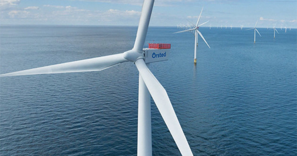 Ørsted completa la venta del 25% del proyecto eólico Ocean Wind de 1.100MW