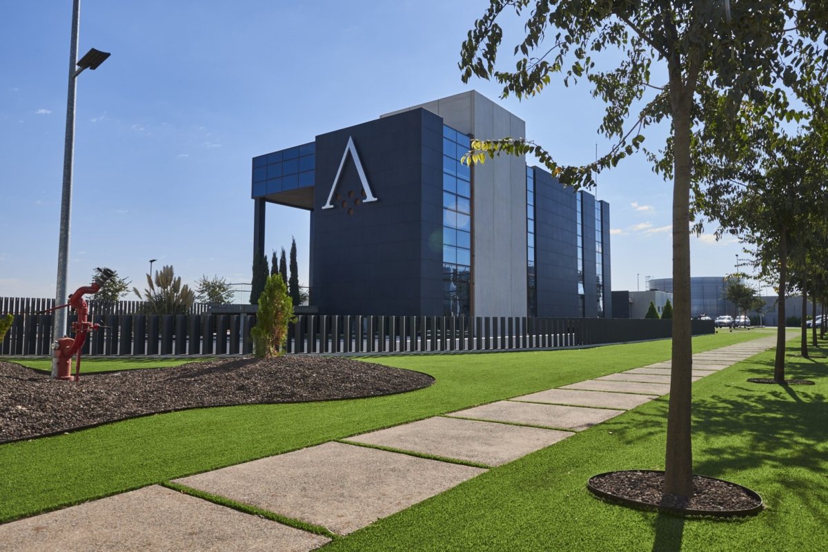 Endesa instala una planta fotovoltaica para autoconsumo de 2,5 MW en una fábrica de procesamiento de uvas