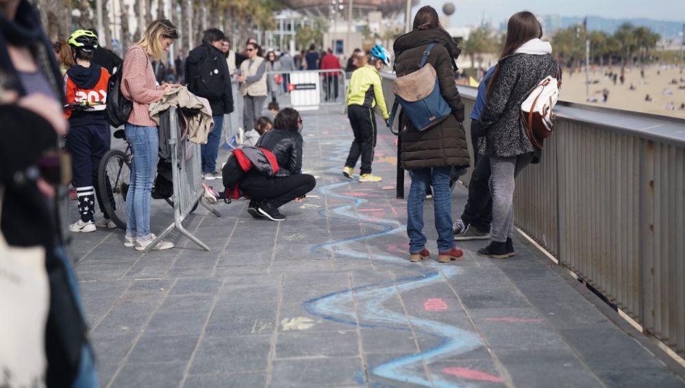 Científicos dibujan hasta donde llegará el mar en Barcelona en el año 2100