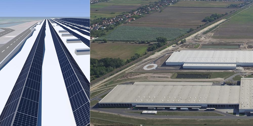 E.ON construye el mayor sistema fotovoltaico en el tejado de Europa para Audi