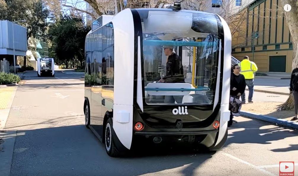 Local Motors implanta dos vehículos autónomos impresos en 3D en el campus de la Universidad de Sacramento