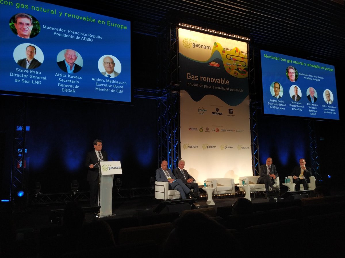 Todo el sector del gas se une para impulsar el gas renovable en la movilidad en el Congreso GASNAM