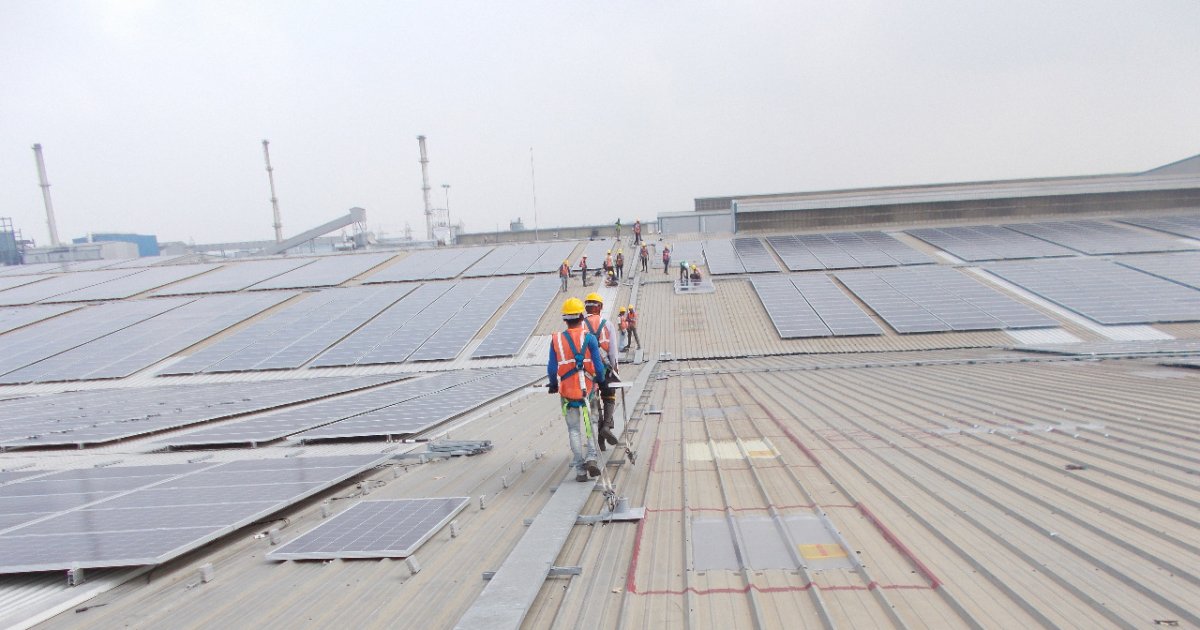 Belectric construye dos de los proyectos de solar en la azotea más grandes de Asia