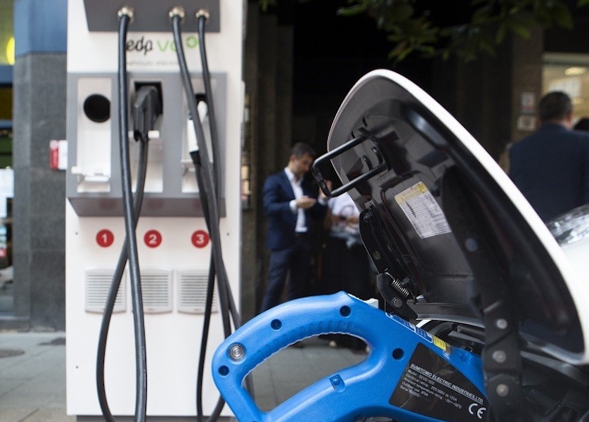 La energía recargada en los puntos de EDP aumenta un 90% entre enero y mayo