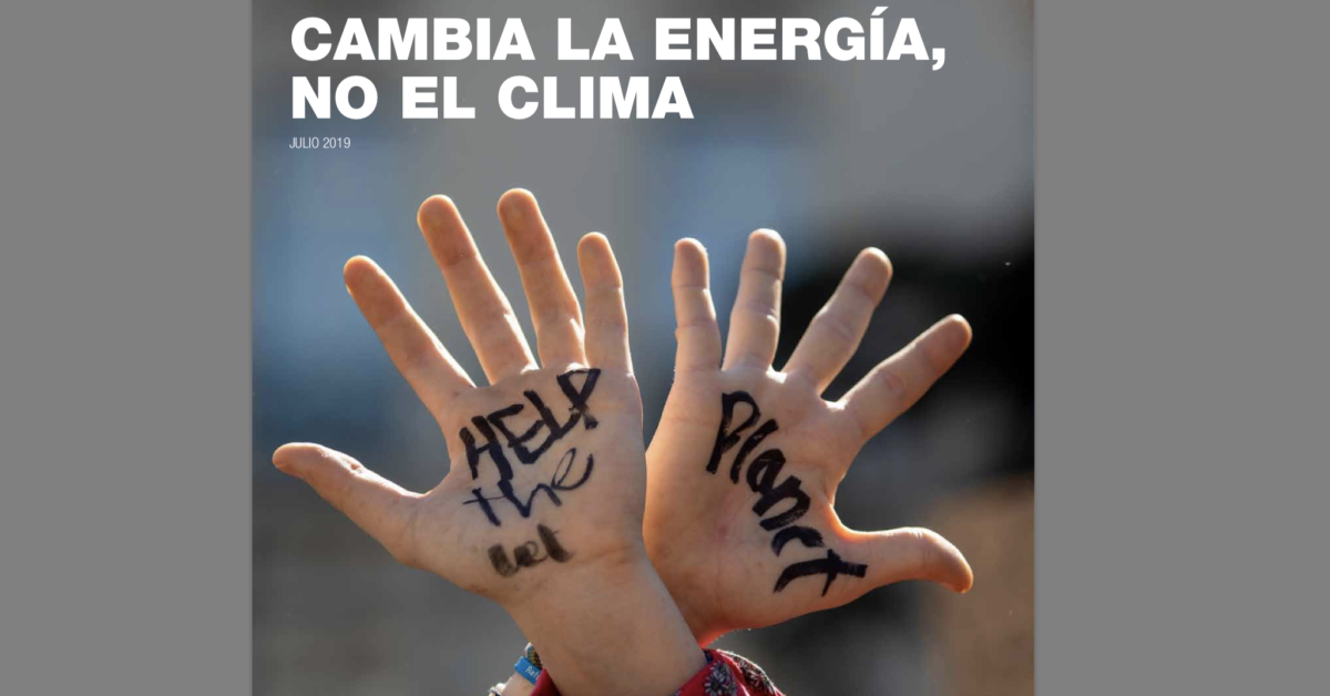 Meteorólogos televisivos, científicos y expertos advierten de la crisis climática en el informe de Greenpeace "Cambia la energía, no el clima"