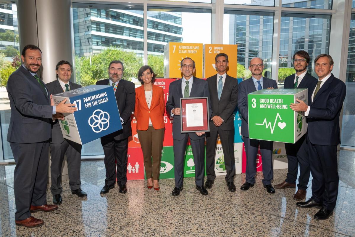 Iberdrola, primera empresa en obtener el Certificado de Empresa Saludable de Aenor a nivel mundial