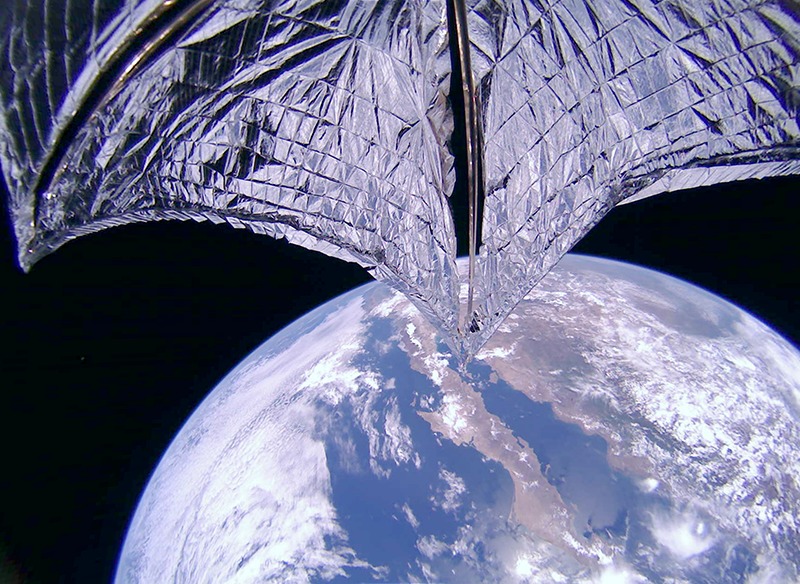 LightSail 2, el satélite que lleva ocho meses en órbita gracias a sus velas solares cuya experiencia no ha sido del todo buena