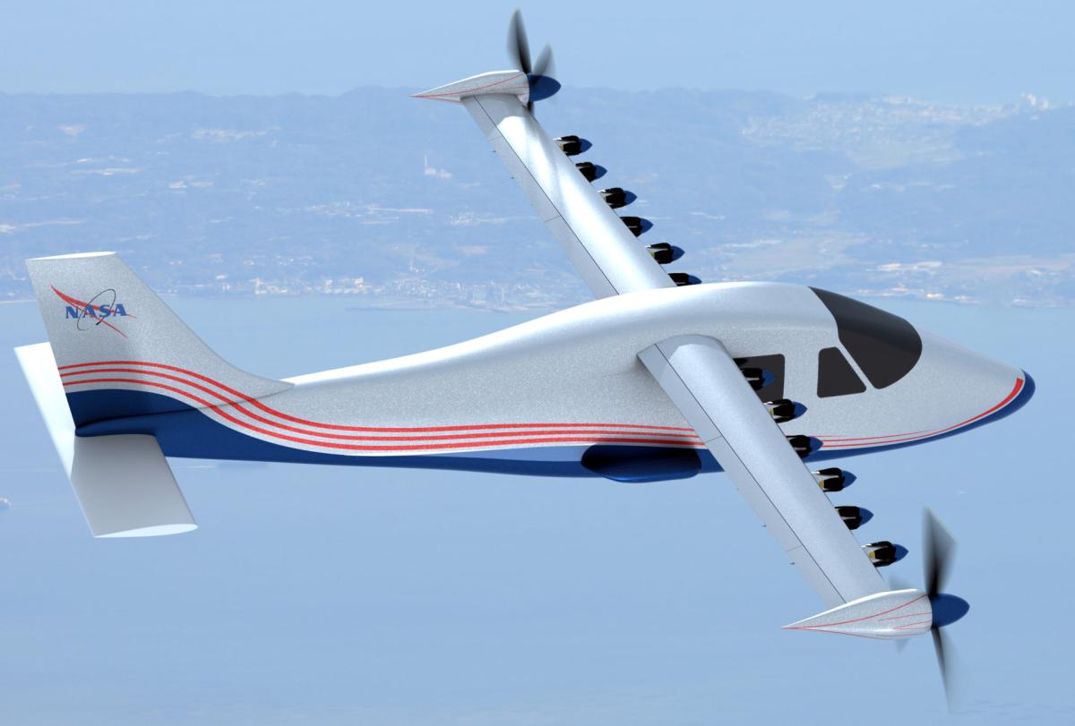 X-57 Maxwell Mod II, el primer avión eléctrico de la NASA