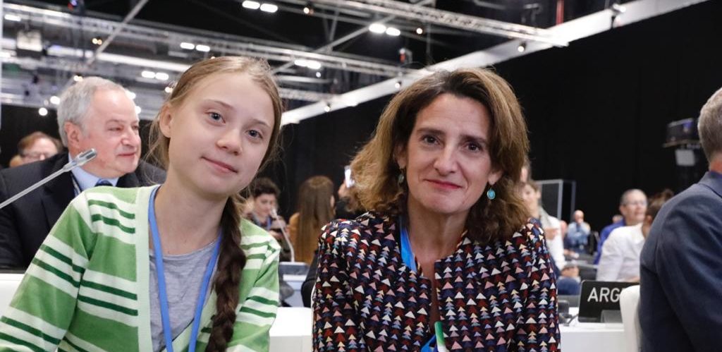 Teresa Ribera ficha a Greta Thunberg como asesora internacional de la Oficina de Cambio Climático