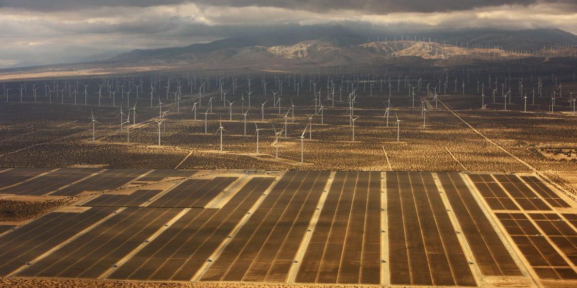 Las energías renovables generaron por primera vez en EEUU más electricidad que el carbón en febrero