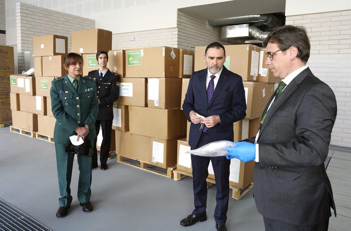 Iberdrola dona para las Fuerzas y Cuerpos de Seguridad del Estado material sanitario contra el coronavirus