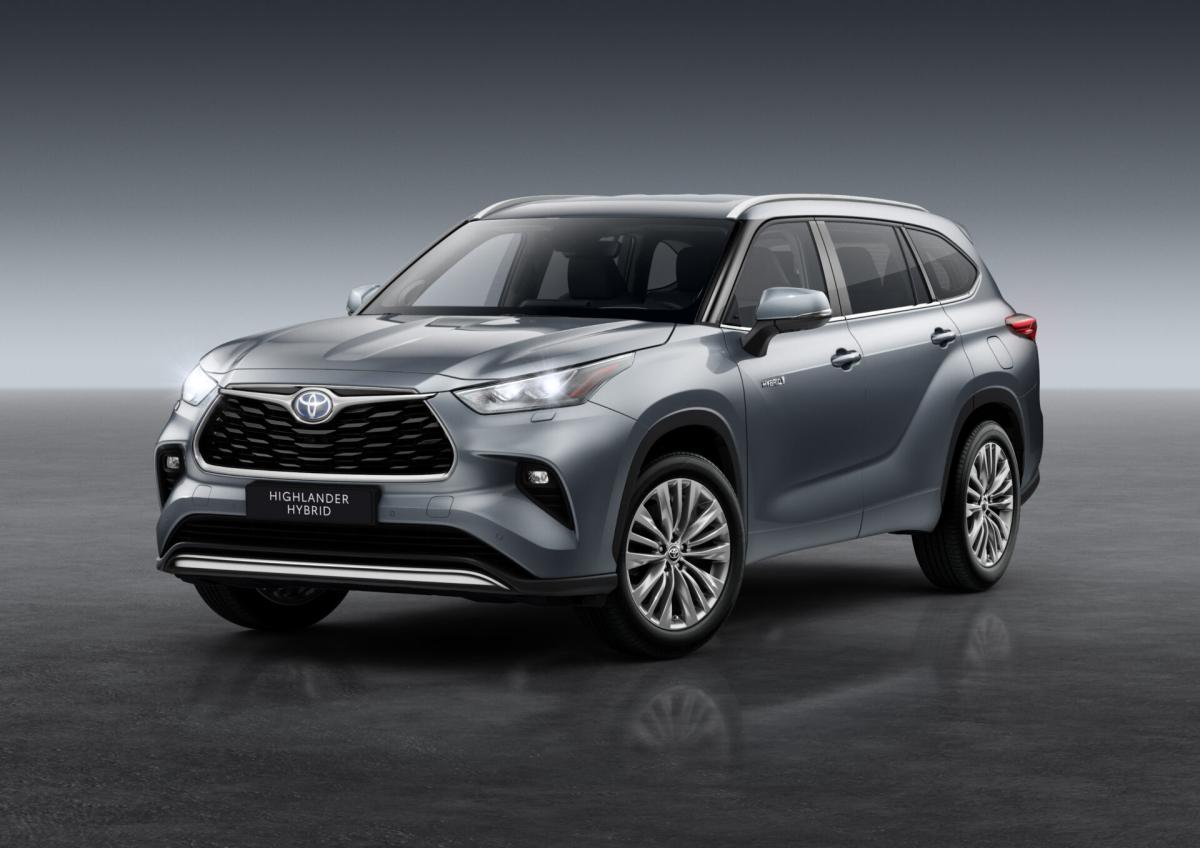 Toyota anuncia que su nuevo SUV Highlander Hybrid estará disponible en Europa el próximo año