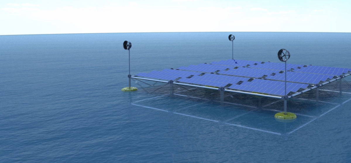 Sinn Power crea la planta renovable '3 en 1': solar, eólica y energía de las olas en una plataforma flotante única en el mundo