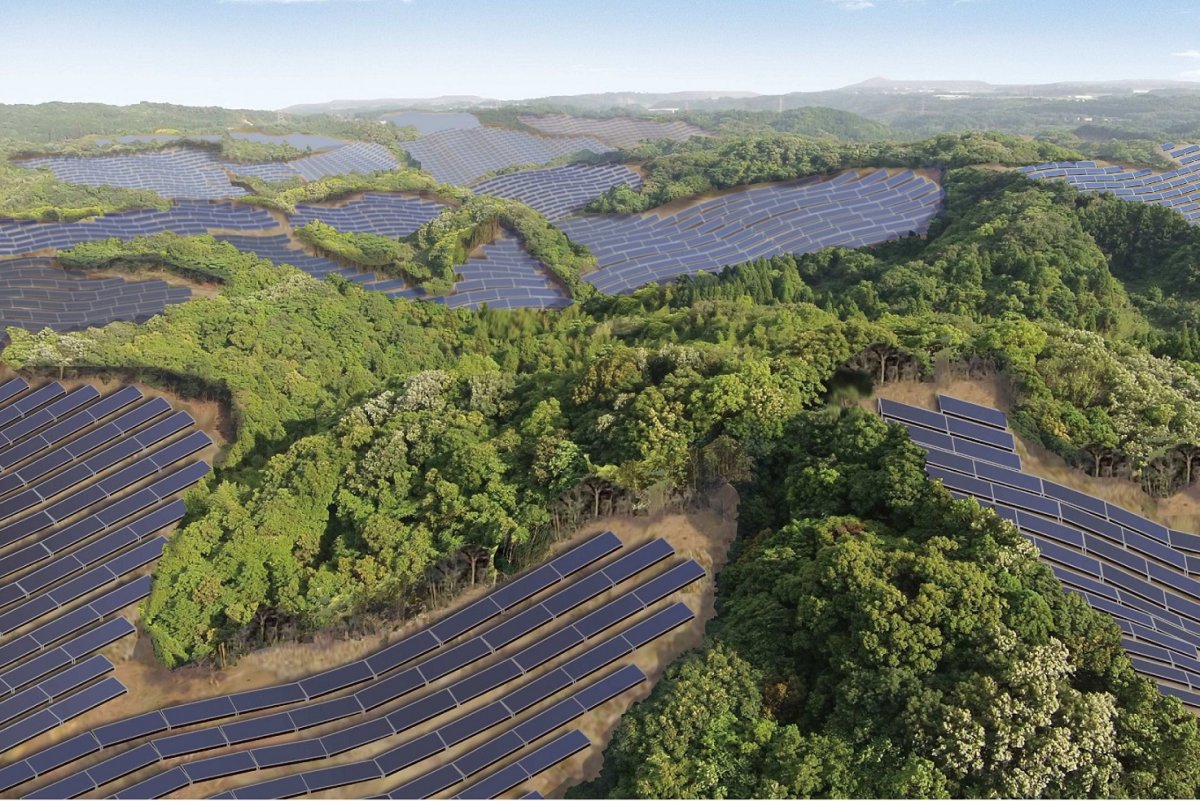 Un consorcio liderado por Kyocera conecta a la red una de las mayores plantas fotovoltaicas de Japón construida en un campo de golf
