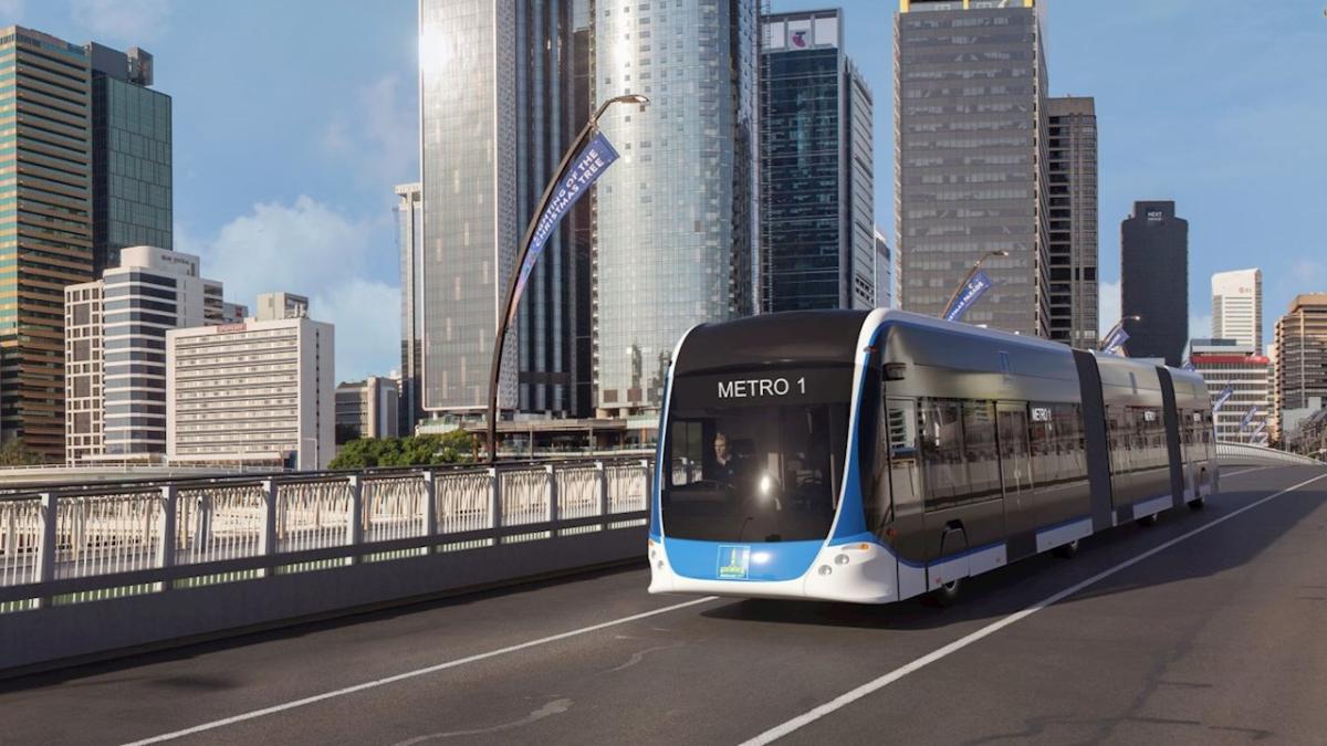 Acciona y Arup construirán el proyecto Brisbane Metro, un sistema de tránsito rápido con vehículos eléctricos biarticulados