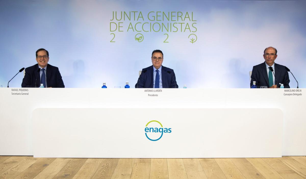 Enagás respalda a Montilla, Blanco y Gallego: "Tienen experiencia y conocimiento del sector energético"