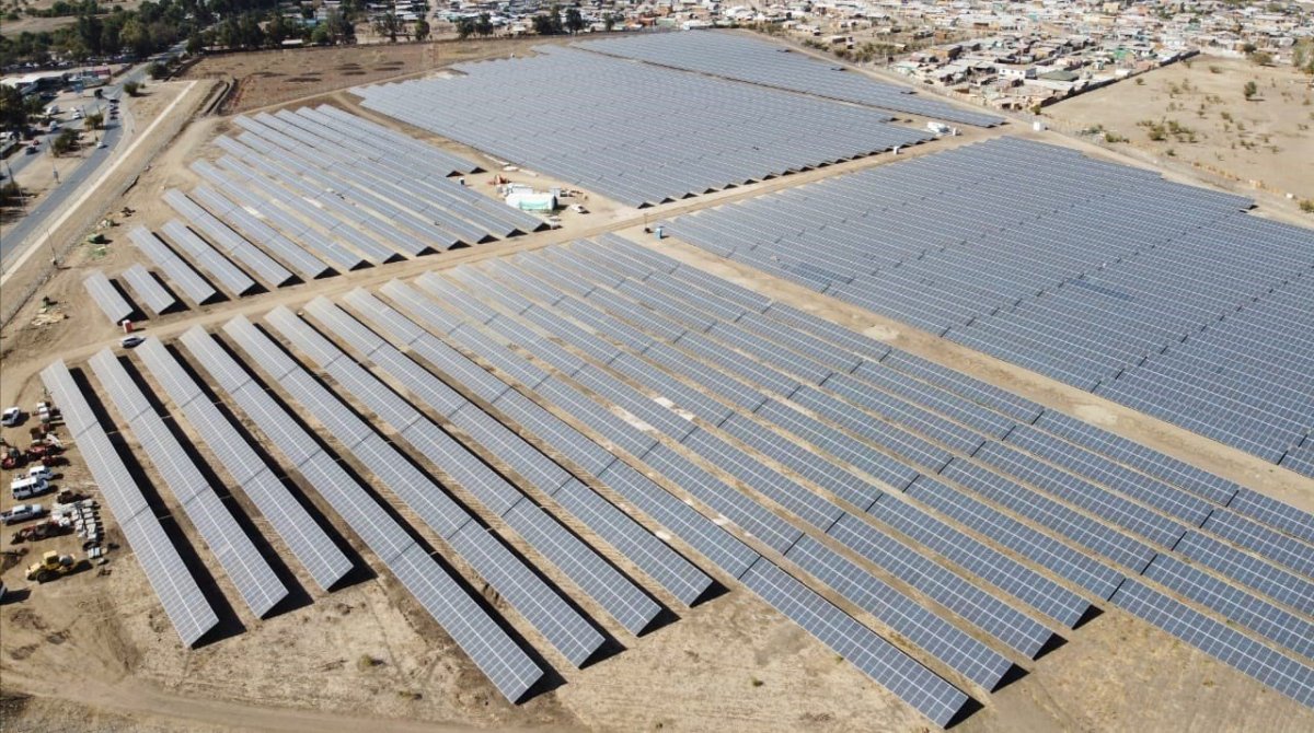 Esasolar concluye el suministro de la estructura para una nueva planta fotovoltaica de Grenergy en Chile
