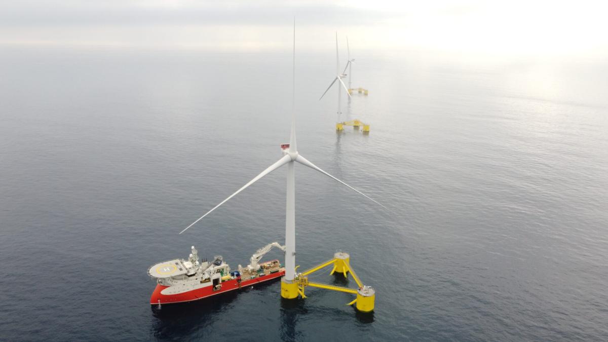 Repsol, EDPR y Engie ponen en pleno funcionamiento WindFloat Atlantic, el mayor parque eólico flotante de la Europa Continental