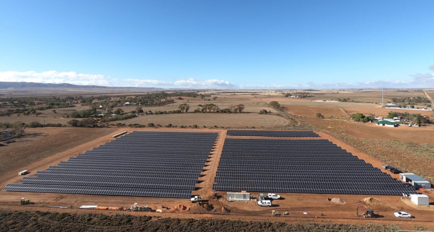 Australia del Sur cubre el 100% de la demanda eléctrica con energía solar durante más de una hora