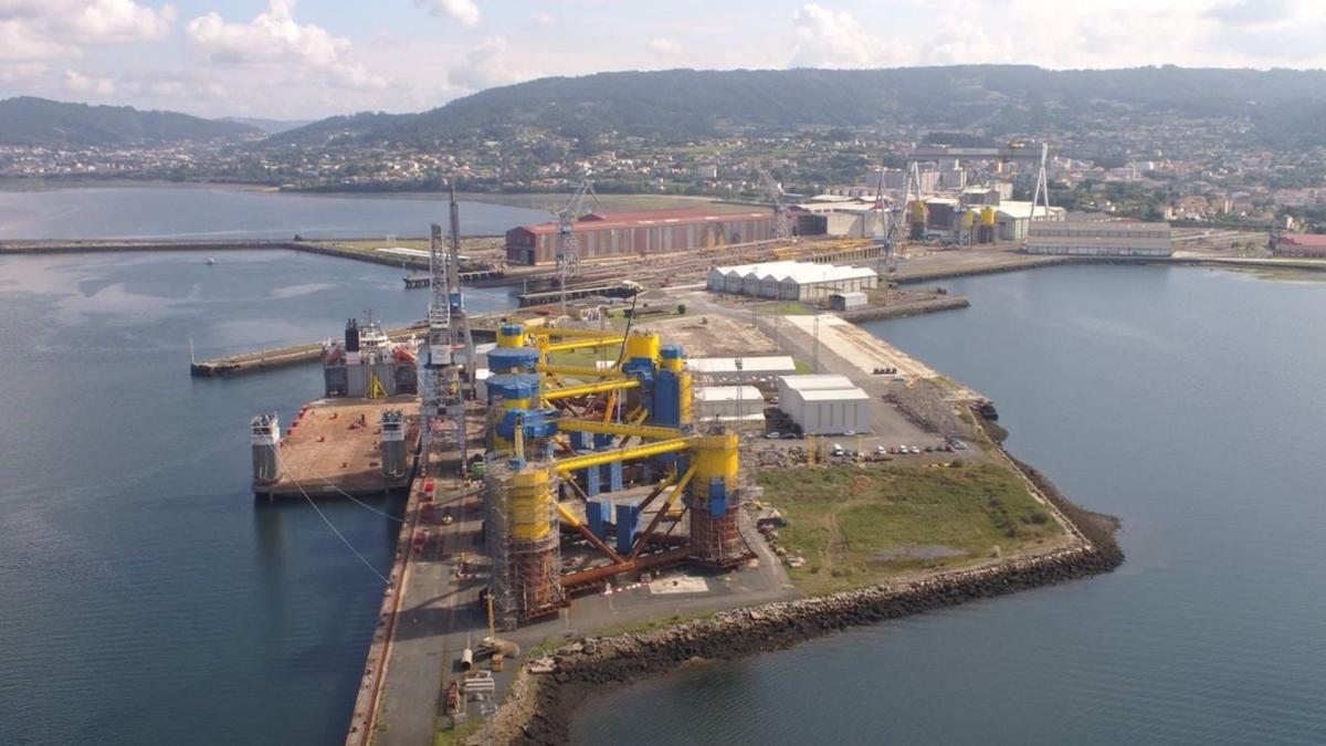 Navantia Fene inicia los trabajos para enviar la primera plataforma para el parque eólico flotante más grande del mundo en Escocia