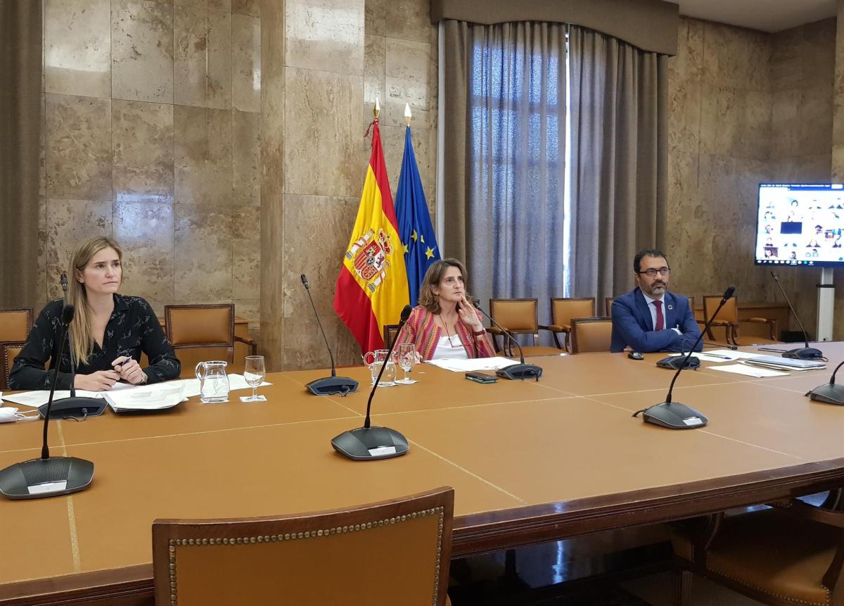 Ribera preside la primera reunión del Foro sobre Transición Energética y Justa del Plan de Recuperación