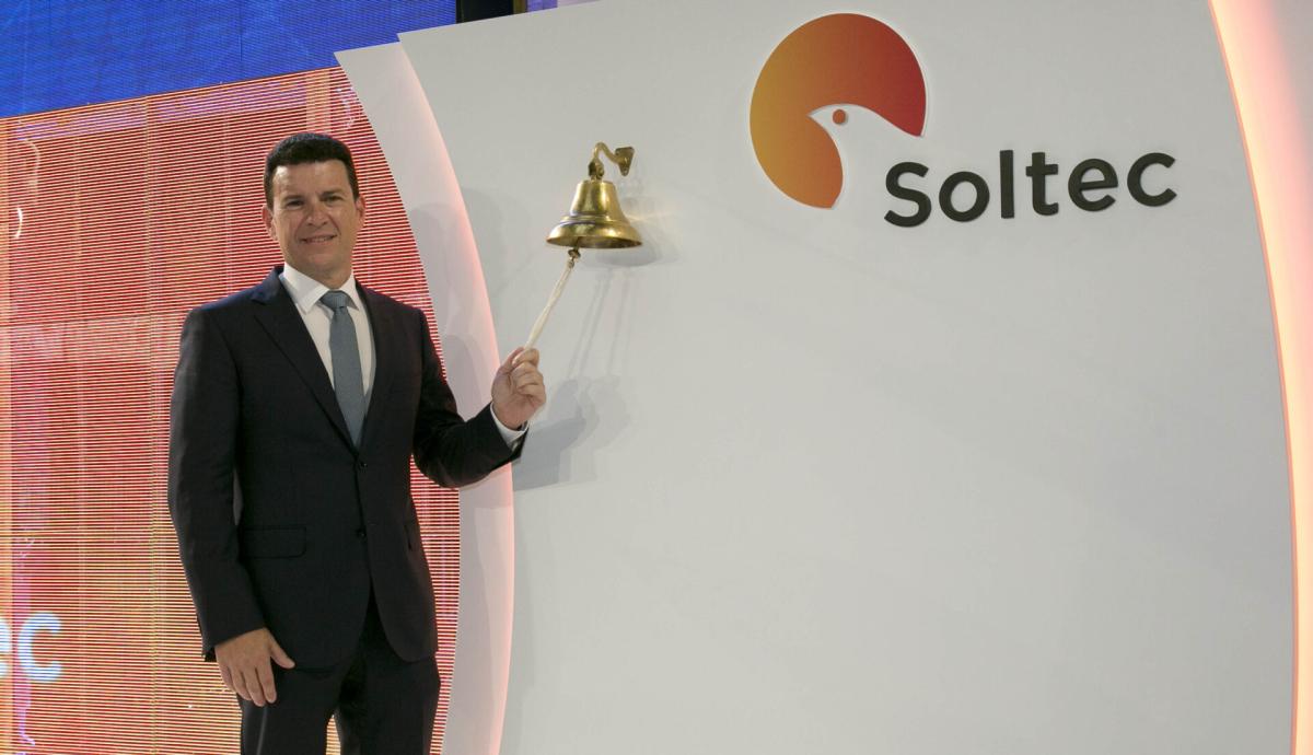 Soltec se estrena en bolsa con una subida de casi el 12%