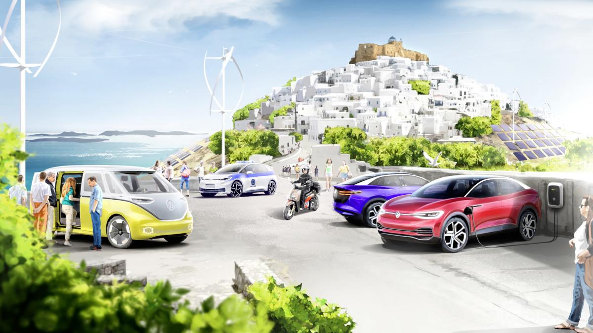 Volkswagen y Grecia crean una 'isla modelo' para la movilidad 'verde'