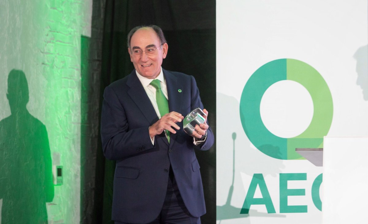 Galán (Iberdrola), Premio al Liderazgo Directivo de la Asociación Española para la Calidad