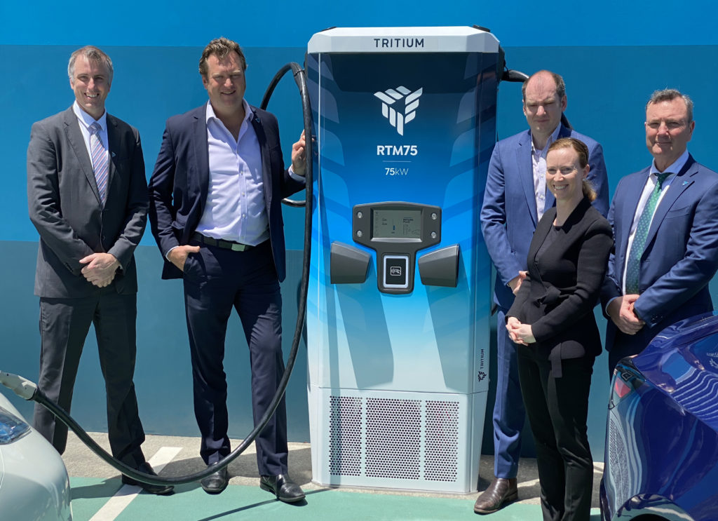 La australiana Tritium presenta la primera plataforma de carga de vehículos eléctricos escalable del mundo