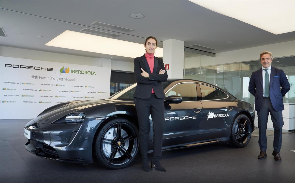 Iberdrola y Porsche se alían para promover la recarga ultrarrápida del vehículo eléctrico en España