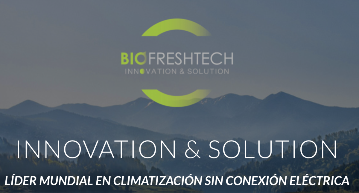 BiofreshTech llevará su tecnología de climatización autónoma a Latinoamérica