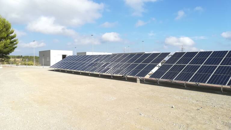 Murcia depura agua con autoconsumo fotovoltaico