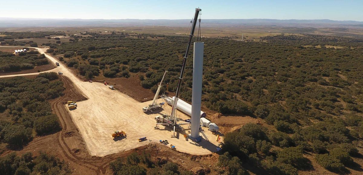 Endesa conecta a la red 24 MW del parque eólico San Francisco de Borja