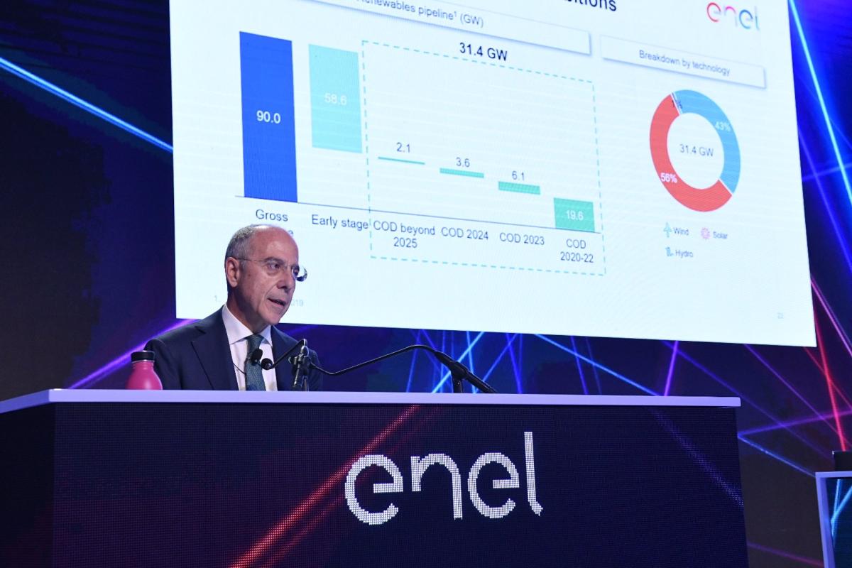 Enel pide acelerar la transición energética en la UE para fomentar el empleo