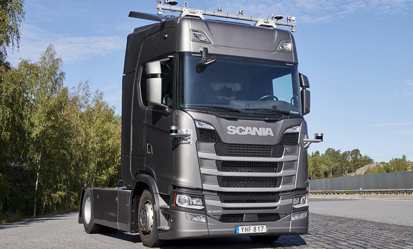 Scania comienza las pruebas con camiones autónomos por carretera en Suecia