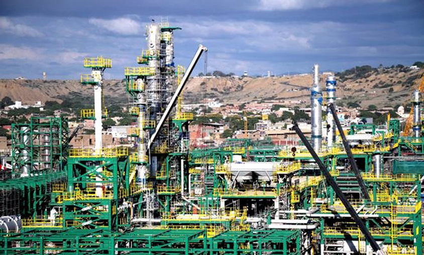 La refinería Talara de Petroperú.