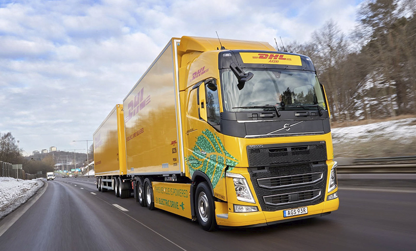 DHL Freight se asocia con Volvo Trucks para impulsar el transporte por carretera sin emisiones