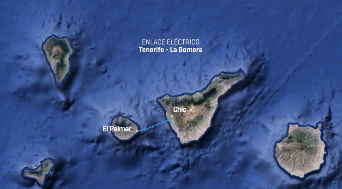 Red Eléctrica invertirá 103 millones en la interconexión submarina entre las islas de Tenerife y La Gomera