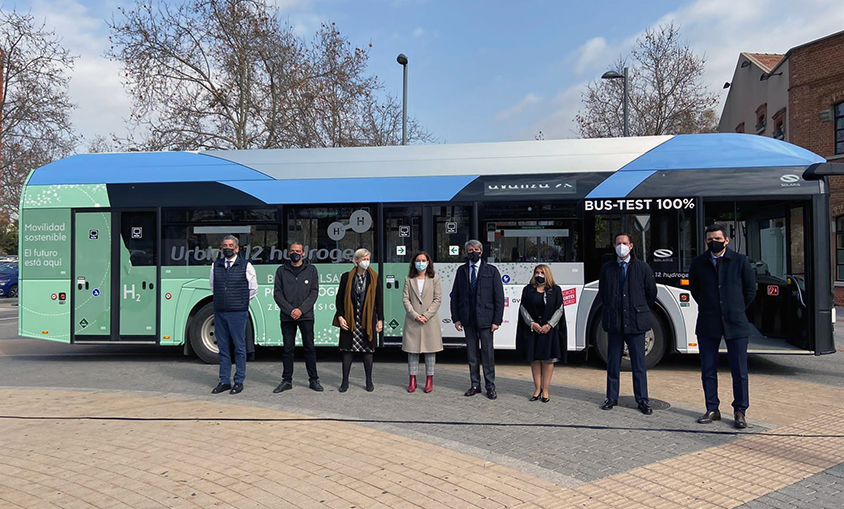 Avanza y CRTM probarán en Madrid el nuevo autobús propulsado por hidrógeno