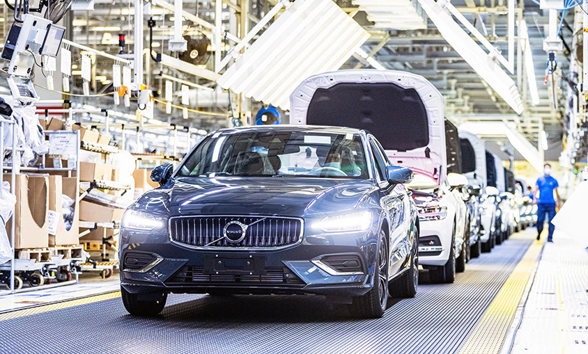 Volvo Cars alcanza un 90% de utilización de electricidad neutral en sus plantas de producción