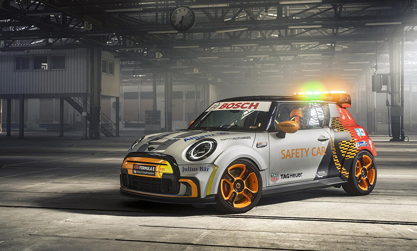 El Mini Electric Pacesetter será el Safety Car de la Fórmula E