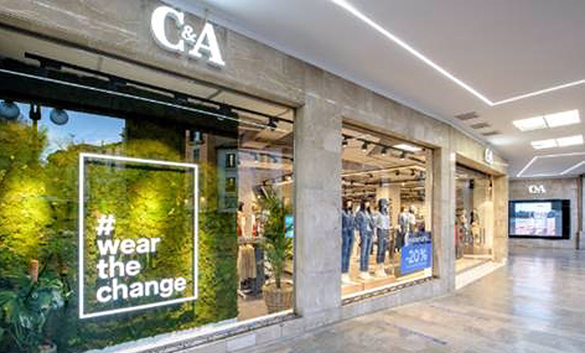 Las tiendas de C&amp;A en España reciben la certificación de uso de energía verde renovable