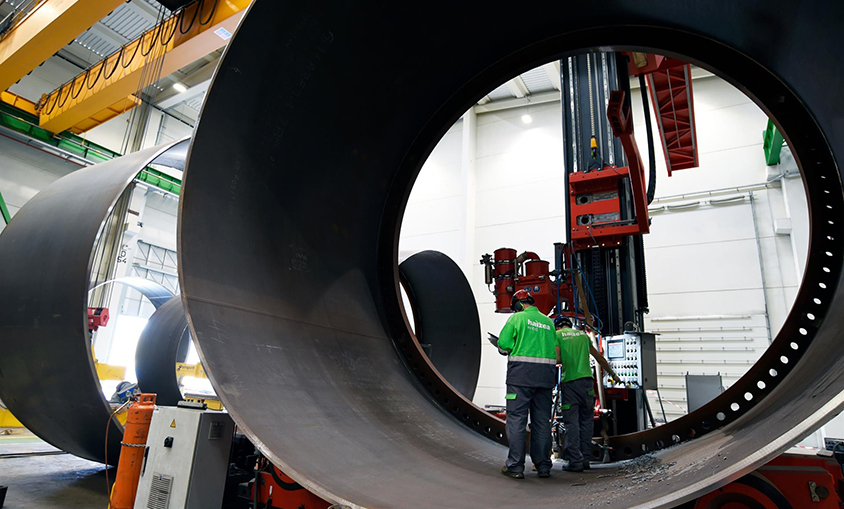 Haizea Wind participará en el parque eólico marino de Saint Brieuc, que Iberdrola construye en Francia