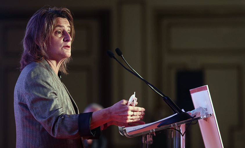 Teresa Ribera celebra el avance que dará mañana la ley de cambio climático en el Congreso "si no hay sorpresas"