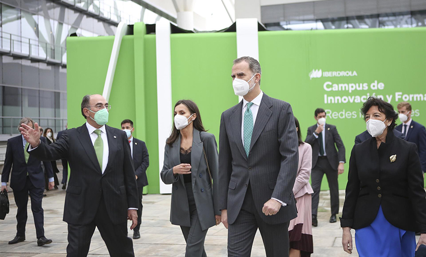 Los reyes inauguran el campus de formación e innovación de Iberdrola