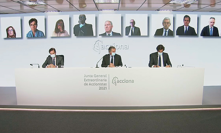 Acciona aprueba en junta extraordinaria la salida a Bolsa de su filial de renovables