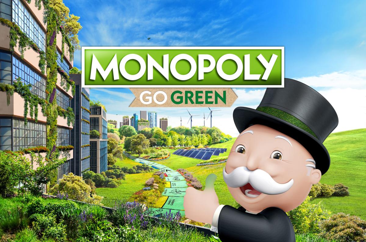 Ya te puedes comprar un parque eólico o una planta fotovoltaica con sólo tirar los dados: bienvenidos al nuevo Monopoly Go Green